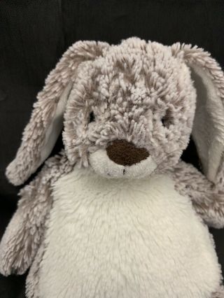 Mary Meyer Bunny Rabbit White Brown Lop Eared Plush Soft 10 In Retired Lovey 2