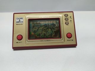 Game And Watch Nintendo Wide Screen Octopus