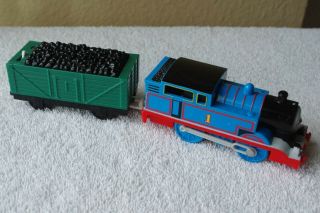 Thomas Trackmaster,  Thomas Talking Flip Face Train And Coal Car