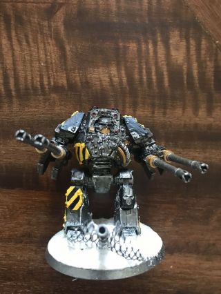 Warhammer Chaos Space Marines Forge World Iron Warriors Contemptor Dreadnought