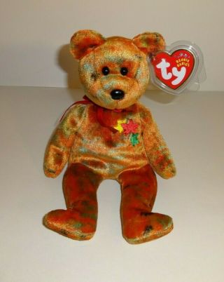 Kanata Manitoba The Canadian Maple Leaf Bear Canada Exclusive Ty Beanie Baby
