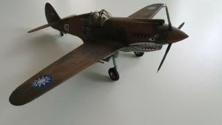 Ultimate Soldier 21st Century Toys P - 40b Warhawk “flying Tigers” 1:32 Scale