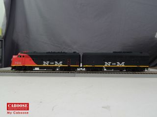 Athearn Genesis Ho Scale Fp9 A/b Set Nationales De Mexico Locomotives (08425)