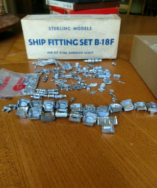 Sterling Models Ship Fitting Set B - 18f For Kit B - 18m American Scout