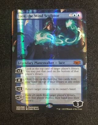 Jace,  The Mind Sculptor.  War Of The Spark Mythic Edition.  Magic The Gathering