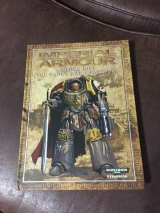 Forge World Imperial Armour Volume Nine Badab War Part One With Poster