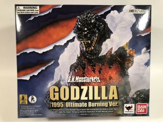 2016 Sh Monsterarts Godzilla (1995) Ultimate Burning Version Bandai
