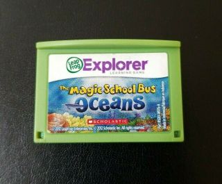 Leapfrog Leappad Leapster The Magic School Bus Oceans Explorer Game Cartridge