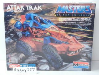 Motu,  Attak Trak Model Kit,  Masters Of The Universe,  He - Man,  Box Misb Moc