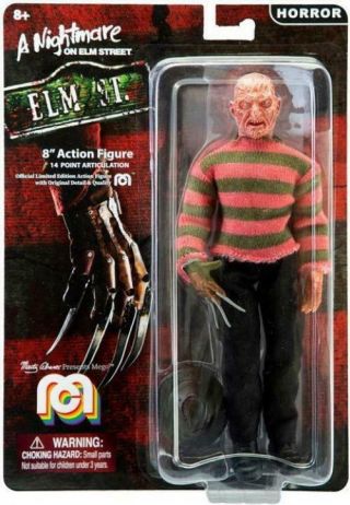 Mego Horror Nightmare On Elm Street Freddy Krueger Action Figure