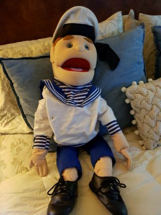 Silly Puppets? 27 Inch Full Body Boy Man Sailor Puppet