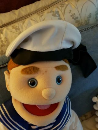 Silly Puppets? 27 inch Full Body Boy Man Sailor Puppet 3