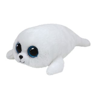 Ty Beanie Boos - Icy The White Seal (glitter Eyes) (regular Size - 7 Inch) Mwmts
