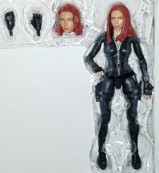 Marvel Legends Black Widow 6 " Figure Avengers Scarlett Johansson Mandroid Series