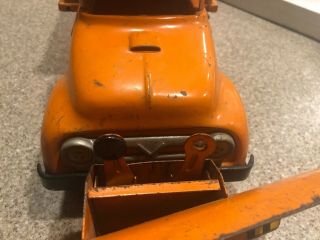 Tonka 1956 State Highway Hydraulic Dump Truck With Snow Plow Blade 5