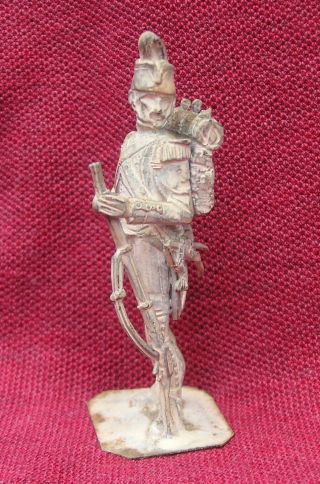 Vintage Minot Miniatures.  Napoleonic French Imp.  Guard Wearing Forage Cap.  1812.