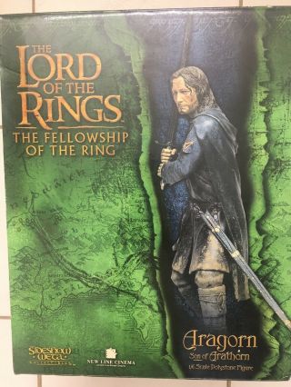Lord Of The Rings Aragorn Polystone Statue 1:6 Scale Weta