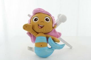 Nickelodeon Bubble Guppies Molly 9 " Plush Mermaid Stuffed Animal Toy Pink Hair
