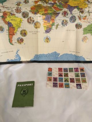 Highlights Top Secret Adventure Map,  Passport And Stamps - U1
