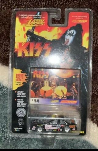 KISS Psycho Circus Figurines (Set Of 4) And KISS Cars (Set Of 4) Never Opened 6