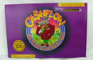 Cashflow 101 & 202 Rich Dad Poor Dad Money Investing Board Game Cassette 7