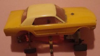 Unknown Manufacture Vintage 1960s 1/24 Scale Slot Car Chassis Ram 222 Motor Cox