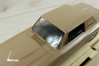 1966 Ford Thunderbird Promo Promotional Car Philco Radio Beige Tan 6