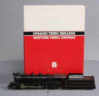 Westside Model Co.  Ho Scale Brass Pennsylvania Railroad K3 4 - 6 - 2 Pacific Steam L