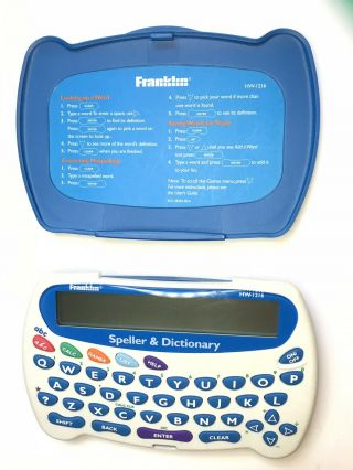 Franklin Speller / Dictionary Hw - 1216