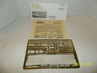 Gold Medal Models Photoetched Ww2 Missouri Fittings Set 1/350 Y72