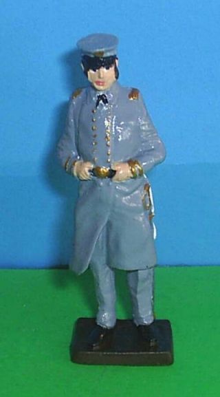 Toy Soldiers Metal American Civil War Confederate Navy Captain 54 Mm