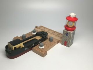 Thomas The Train Bulstrode W/ Dock And Lighthouse