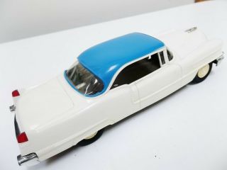 AMT 1956 Cadillac Coupe de Ville Friction Promo Car 1:25 Blue & White Two - Tone 2