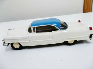 AMT 1956 Cadillac Coupe de Ville Friction Promo Car 1:25 Blue & White Two - Tone 5