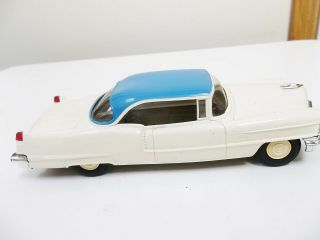 AMT 1956 Cadillac Coupe de Ville Friction Promo Car 1:25 Blue & White Two - Tone 6