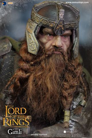 Asmus Collectible Toys Lord of the Rings GIMLI Action Figure 1/6 Scale 3