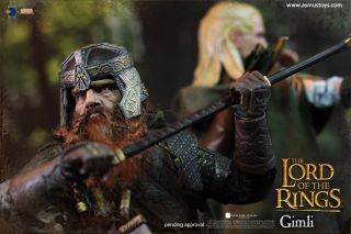 Asmus Collectible Toys Lord of the Rings GIMLI Action Figure 1/6 Scale 8