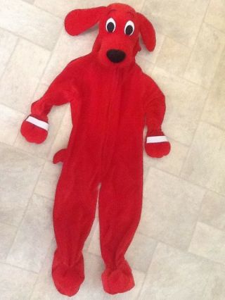 Rubies Scholastic Clifford The Big Red Dog Costume Size Small