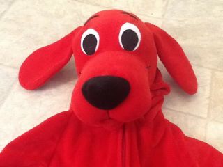 RUBIES Scholastic CLIFFORD THE BIG RED DOG Costume Size Small 2