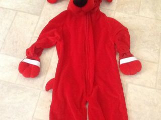 RUBIES Scholastic CLIFFORD THE BIG RED DOG Costume Size Small 3