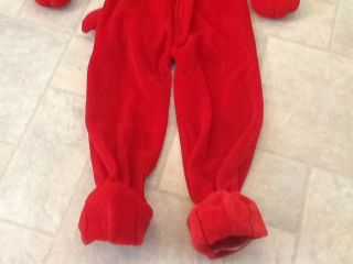 RUBIES Scholastic CLIFFORD THE BIG RED DOG Costume Size Small 4