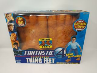 Nip Marvel Fantastic Four Electronic Thing Feet Toy Marvel Hasbro