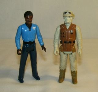 Vintage Star Wars 1980 Lando Calrissian And Hoth Rebel Soldier Kenner 5 - 26