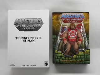 Motu,  Thunder Punch He - Man,  Masters Of Universe,  Classics,  Moc