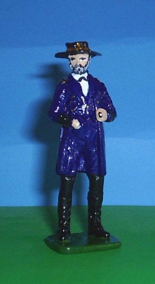Toy Soldiers Tin American Civil War Union General Grant 54mm