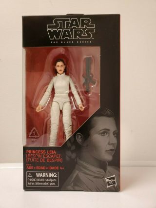 Star Wars Black Series Princess Leia (bespin Escape) 6 " Target Exclusive