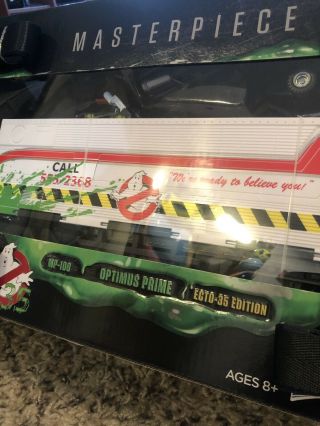 Hasbro Transformers SDCC Ghostbusters MP - 10G Optimus Prime ECTO - 35 Edition 3
