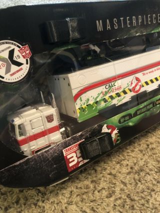Hasbro Transformers SDCC Ghostbusters MP - 10G Optimus Prime ECTO - 35 Edition 4