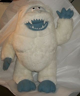 15 " Plush 1999 Abominable Snowman Bumble Rudolph The Red Nosed Reindeer Movie