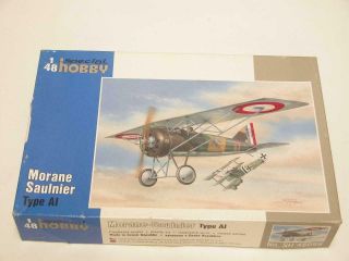 1/48 Special Hobby Morane Saulnier Type Ai Ww1 French Plastic Scale Model Kit